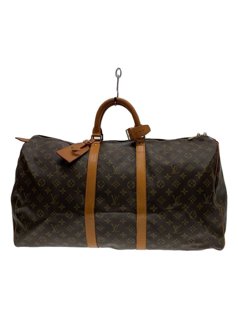 LOUIS VUITTON Keepall Bandouliere Monogram Canvas Brown